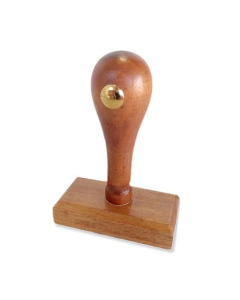Fabélyegző 30x20 mm-es téglalap vagy ovális alakú egyedi lenyomattal