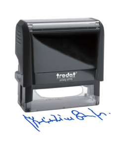 Aláírás bélyegző - nagy - Trodat Printy 4915 egyedi lenyomattal
