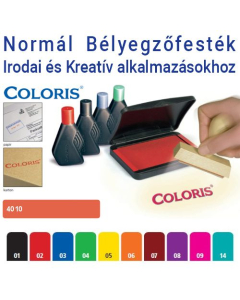 COLORIS irodai és kreatív bélyegzőfesték 4010 - 28 ml