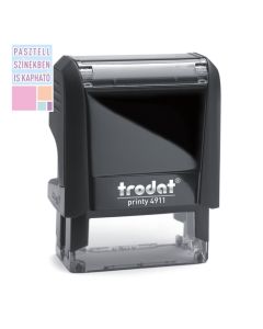 Trodat Printy 4911 - téglalap alakú bélyegző egyedi lenyomattal