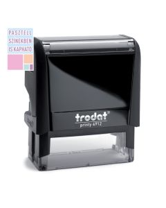 Trodat Printy 4912 - t&eacute;glalap alak&uacute; b&eacute;lyegző egyedi lenyomattal