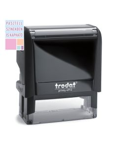 Trodat Printy 4913 - t&eacute;glalap alak&uacute; b&eacute;lyegző egyedi lenyomattal