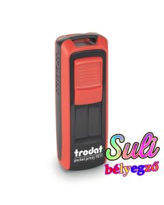 Trodat Pocket Printy 9511 - Suli - téglalap alakú bélyegző egyedi lenyomattal