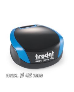 Trodat Micro Printy 9342 - Ø 42 mm-es kör alakú bélyegző egyedi lenyomattal