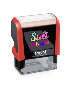 Trodat Printy 4911 textil - Suli - téglalap alakú bélyegző egyedi lenyomattal