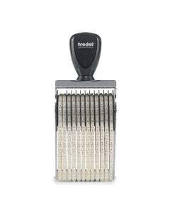 Trodat Classic 13512 hagyományos betűbélyegző 5 mm-es 12 karakter
