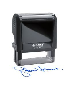 Aláírás bélyegző - közepes - Trodat Printy 4913 egyedi lenyomattal