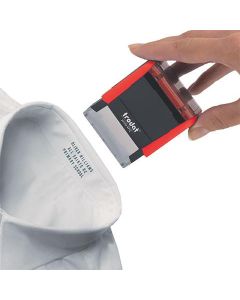 Trodat Printy 4911 textil - téglalap alakú bélyegző, egyedi lenyomattal