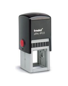 Trodat Printy 4923 - négyzet alakú bélyegző, egyedi lenyomattal