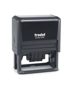Trodat Printy 4726 - téglalap alakú dátumbélyegző, egyedi lenyomattal