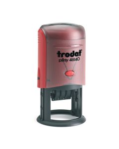 Trodat Printy 46140 - Ø 40 mm-es - KIFFUTÓ! - kör alakú dátumbélyegző, egyedi lenyomattal