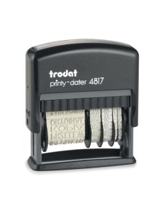 Trodat Office Printy 4817 - kész dátumbélyegző, irodai szavakkal