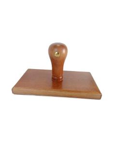 Fabélyegző 80x40 mm-es téglalap alakú, egyedi lenyomattal