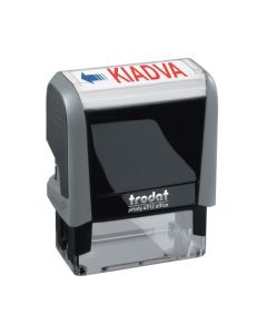 Trodat Office Printy 4912 DC - 2-színű - KIADVA - téglalap alakú kész bélyegző irodai szavakkal