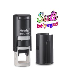 Trodat Printy 4612 - Suli - Ø 12 mm-es kör alakú bélyegző, egyedi lenyomattal