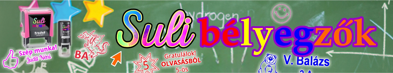 Bélyegzők iskolásoknak, szülőknek és tanároknak