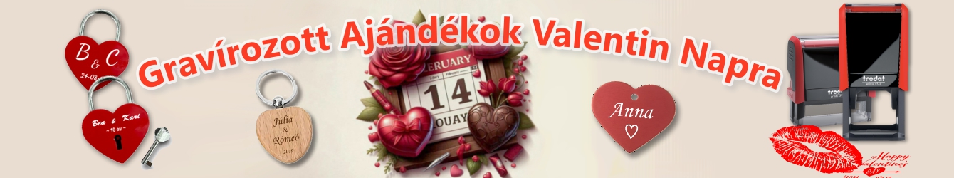 Grav&iacute;rozott Aj&aacute;nd&eacute;kok Valentin Napra